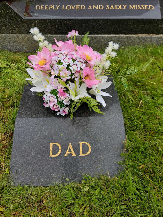 Memorial Sweet William Grave Pot | A symbol of love and remembrance